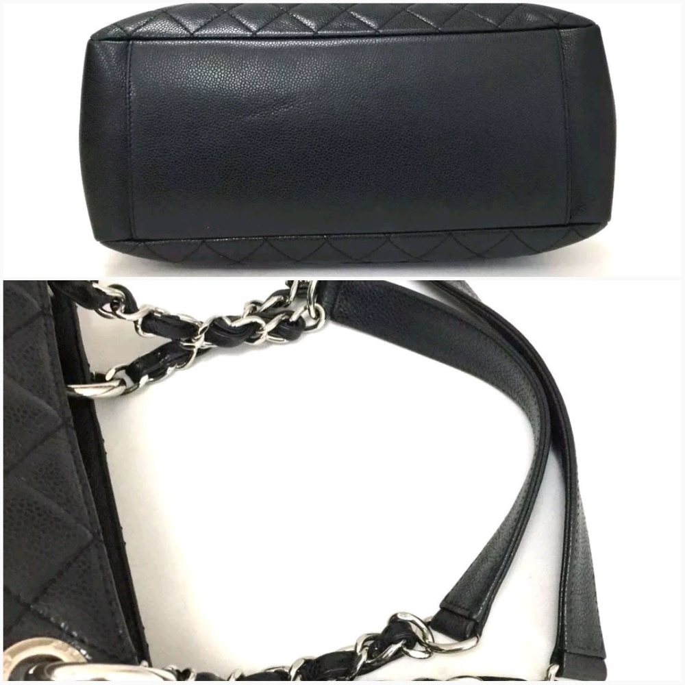 Authentic CHANEL Caviar Skin Classic Shoulder Bag - Picture 4 of 8